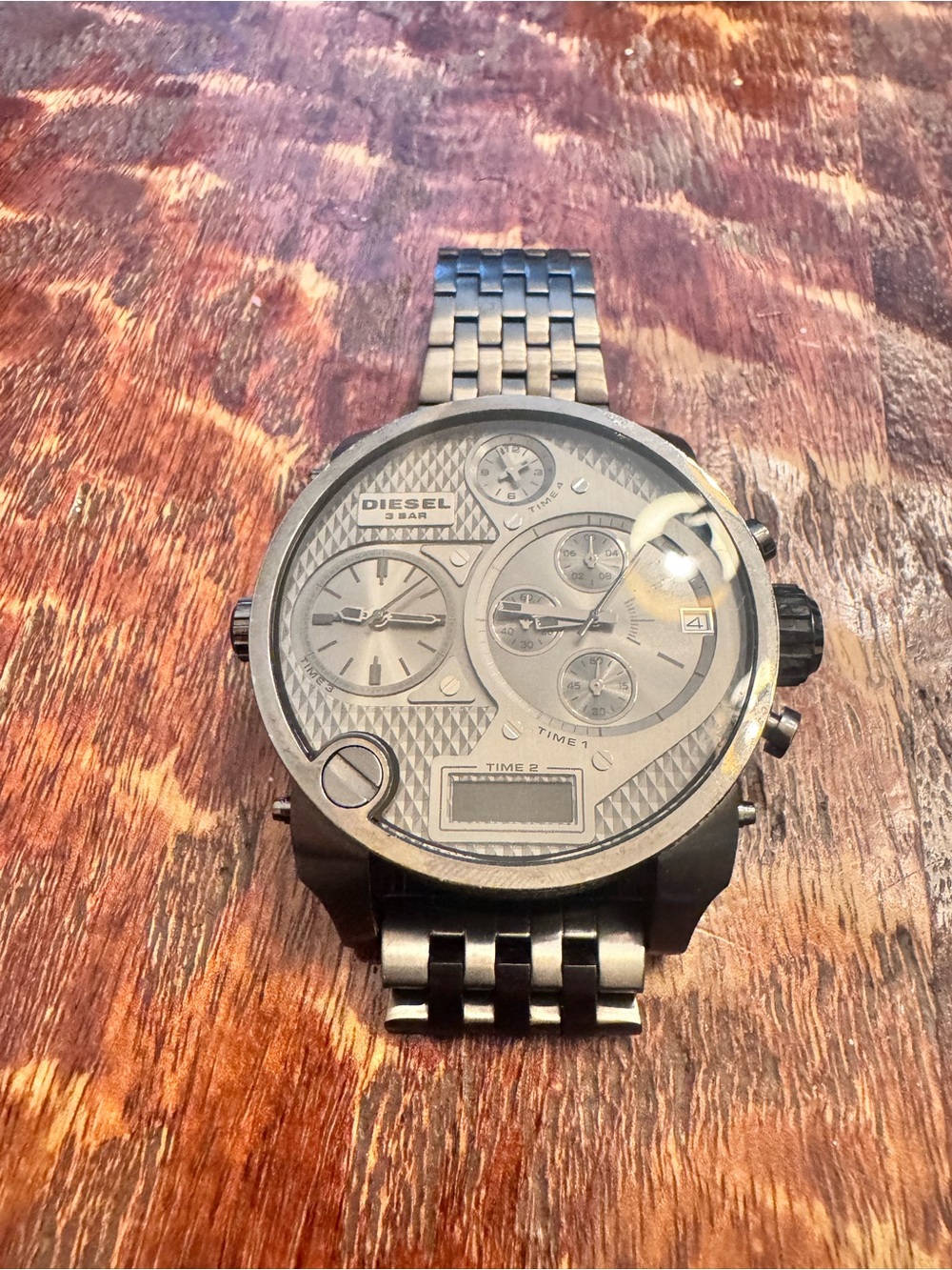 Diesel Men’s Multi-Dial Metal Watch - Gray